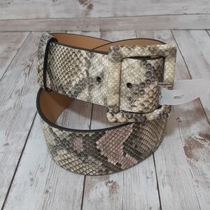 Animal sneak printed belt